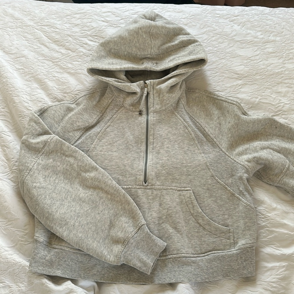 Lululemon scuba oversized half-zip hoodie